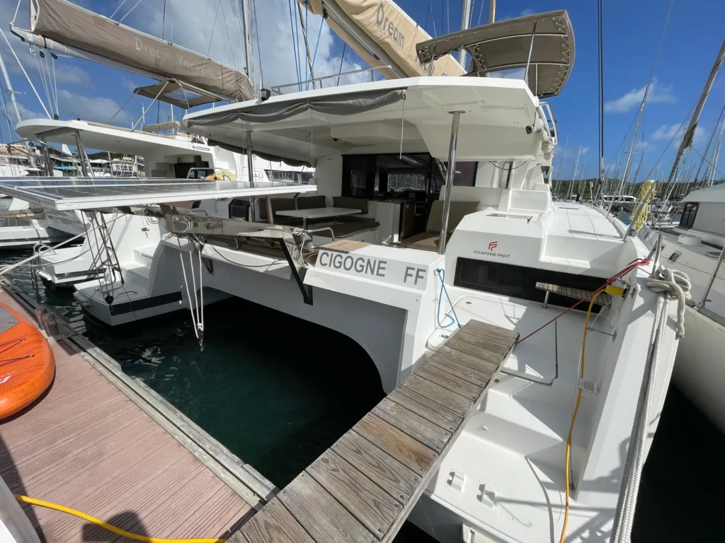 Notre bateau Saona 47 Cigogne